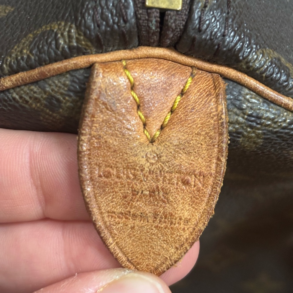 Louis Vuitton speedy 30 tote bag AUTHENTIC - Picture 14 of 15